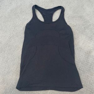 Black Lululemon Swiftly Tech Racerback Tank Top